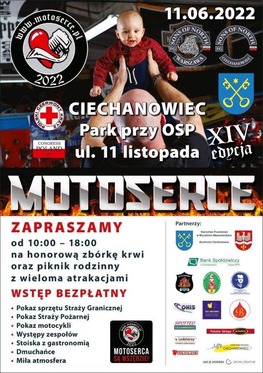 plakat motoserce