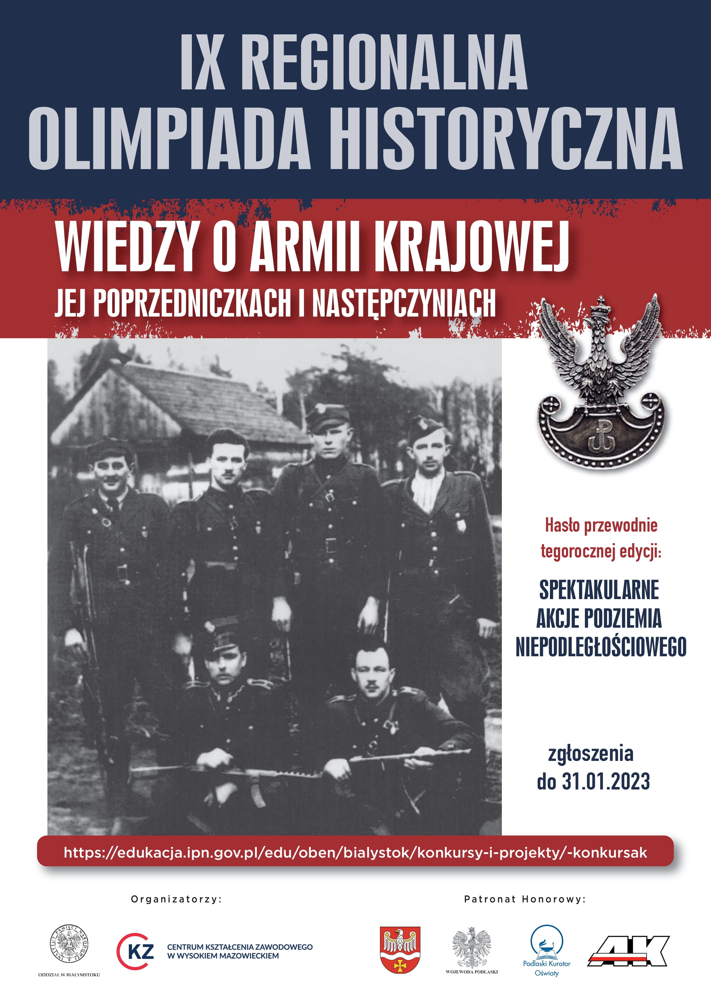 plakat olimpiada historyczna