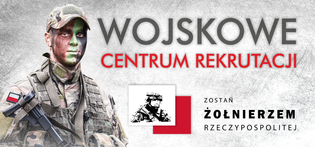 baner reklamowy rekrutacji wojskowej